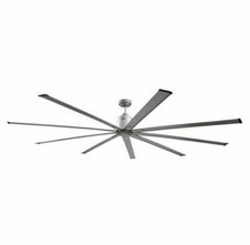Ventamatic ICF72 Big Air 72" Industrial Ceiling Fan, 9 Blades 6 Speed Reversible