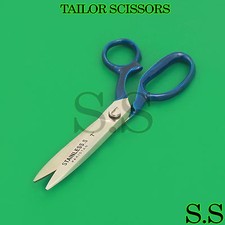 7" Tailor Scissors Dressmaking Craft Shear Clothing Cutters Blue Color