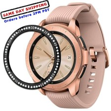 Crystal Bling Diamond Bezel Ring Cover for Samsung Galaxy Watch 46mm SM-R800N US