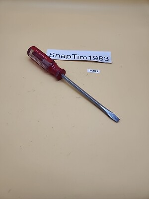  Craftsman Tools Vintage Standard Screwdriver 41053 WF 1/4  USA 
