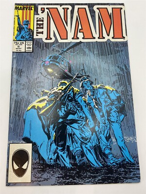THE NAM #6 Vietnamkrieg Marvel Comics 1987 - Sehr guter Zustand/Sehr guter Zustand -
