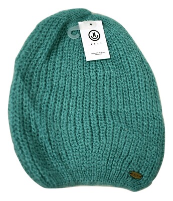 NEFF Women's Teal Nolita Beanie Knit Hat NWT NF00025