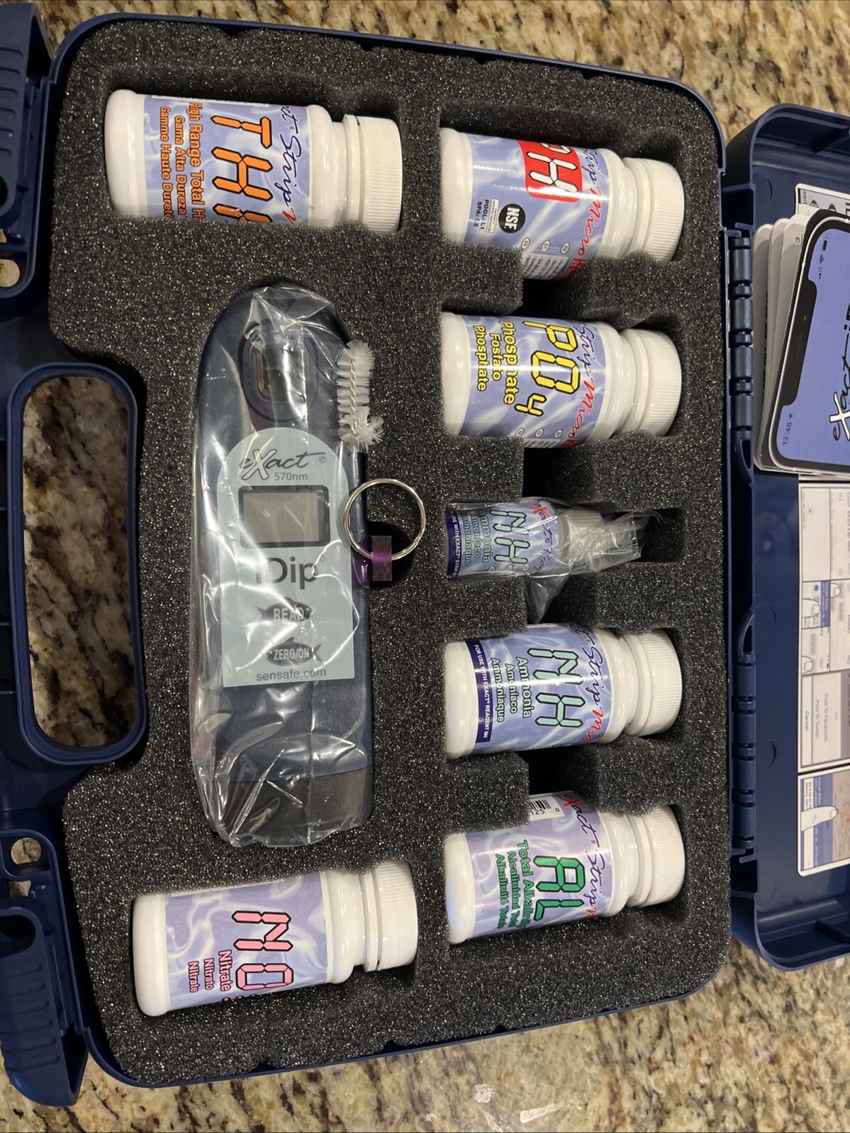 eXact iDip® 570 Marine Starter Kit 570 Aquarium Kit #486107-AQ-K - NEW!  Sensafe