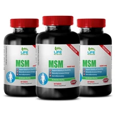 bone health vitamins - MSM 1000MG - strengthen hair and nails 3B