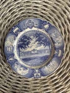 VINTAGE U S NAVAL ACADEMY  PLATE ‘ POSTGRADUATE SCHOOL’ by WEDGEWOOD 1930s