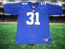 Vintage Jason Sehorn #31 New York Giants NIKE Jersey Sz Large Preowned