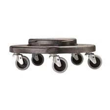 Trash Can Dolly For Heavy Brute Container Up To 350 Lbs. 3 Inch Swivel Casters