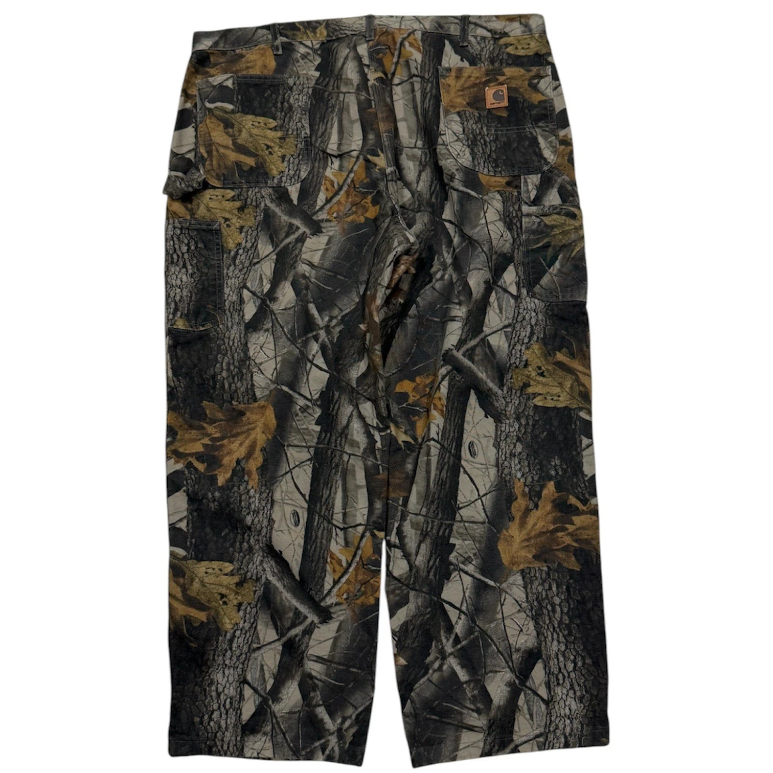 Carhartt B158 CMO Camouflage RealTree Hardwood Camo Dungaree Pants 44 x32