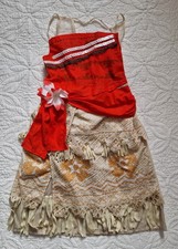 Moana Fancy Dress Costume – Age 5–6 Years Moana fancy dress costume for a girl