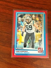 2025 Panini Donruss Luke Kuechly Red Press Proof