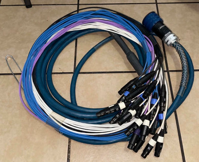 Whirlwind W6IRP Wired as an Input to Fan CH.1-28 - 35 Feet