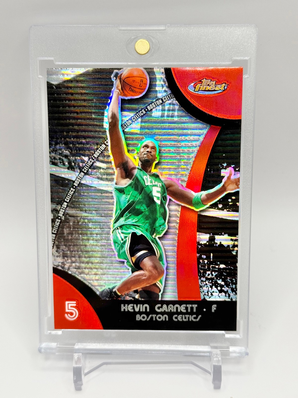 2007-08 Topps Finest Kevin Garnett #25 Refractor