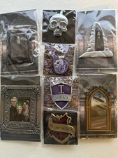 The Wizarding Trunk Exclusive 8 Pin Lot Sirius Malfoy Snape Badges
