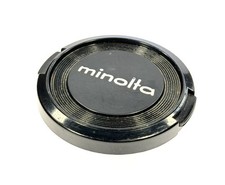 Genuine Minolta 49mm MD MC Front Lens Cap Snap-On