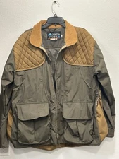 MOUNT'N PRAIRIE Royal Flush hunting shooting jacket Large vtg 80s90s usa made