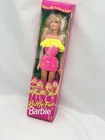 1990 Mattel Ruffle Fun Barbie Doll #2433 NRFB Vintage New in Box Box Wear