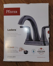 Pfister Ladera 4 in. Centerset Double Handle Bathroom Faucet in Tuscan Bronze