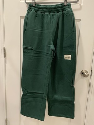 Comfrt Affirmation Sweatpants Size Medium Hunter Green Straight Leg Comfort NWT