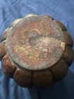 Egidio Casagrande Hammered Brass Planter Vase Italy #58 9X11” Rare Antique — photo 7