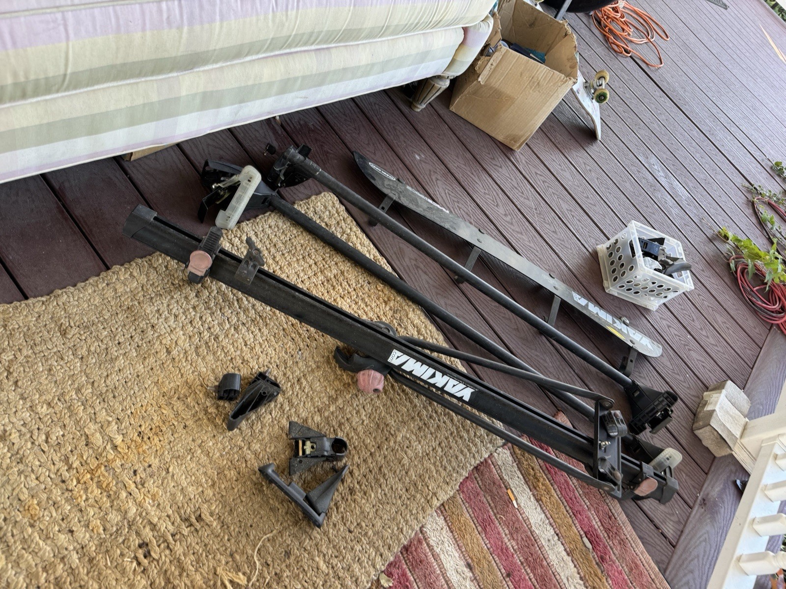 Yakima ForkLift Roof Top Fork Bike Rack Carrier + Universal Mounts HighSpeed