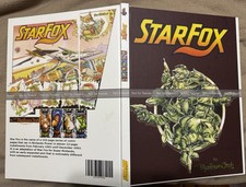 Star Fox comic Super Nintendo SNES Custom Hardcover 1993 Nintendo Power