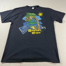 Vintage JIMMY BUFFETT Banana Wind Tour Shirt XL 90's Corona RARE 1996