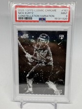 2025 Topps Cosmic Chrome Nick Kurtz (RC) Constellation Variation PSA 9 (G144*)