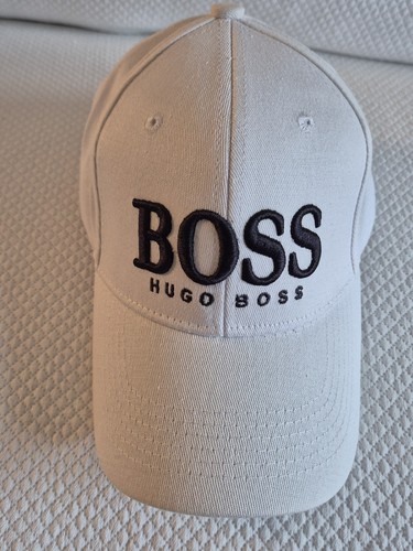Gorra De Béisbol Hugo Boss Color Blanco - Imagen 1 de 6