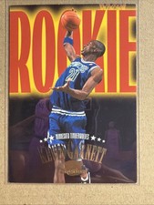 1996-97 Skybox Rookie Roadmap Basketball Card # 233  Kevin Garnett Rookie Card. rookie card picture