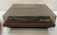 Vintage Dual 504 Turntable With Dust Cover Read