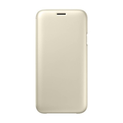 Wallet Cover für Galaxy J7, Gold