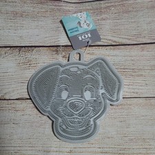 Disney 101 Dalmatians Silicone Bath Scrubby - Grey - Double Sided - NEW