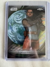 Captain Typho 2025 Star Wars Hyperspace #6 Wave Refractor 01/25 1st Stamped