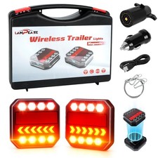 Wireless Trailer Lights Magnetic Rechargeable LED Kit