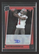 2022 Panini Clearly Donruss Jaelon Darden #88 Auto