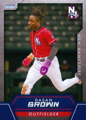 DASAN BROWN 2025 Choice New Hampshire Fisher Cats #7 Canada Blue Jays  