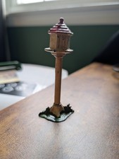 Johillco John Hill Bird House Lead Figurine Dovecote 3.5" Tall Version Red