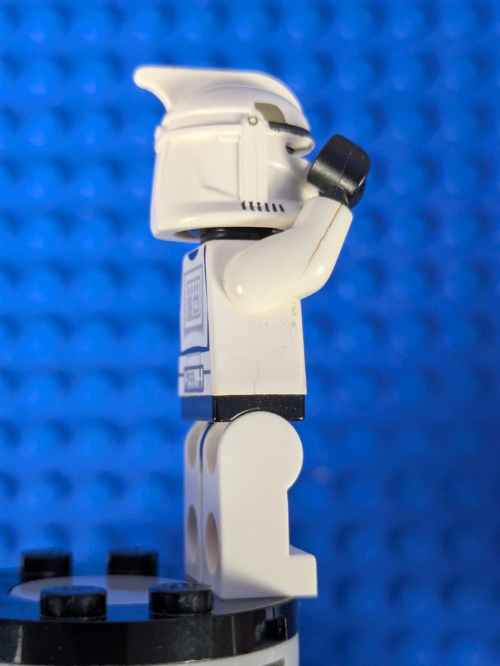 Lego Star Wars: Clone Trooper (Phase 1) - Black Head sw0058 Set 7163 | eBay