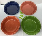 Vintage Lot 4 Fiestaware HLC Fiesta Cereal Soup Bowls 7" Mixed Colors USA