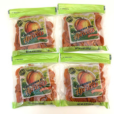 4 Pack Trader Joe's California Slab Apricots Dried Pitted No Sugar Added