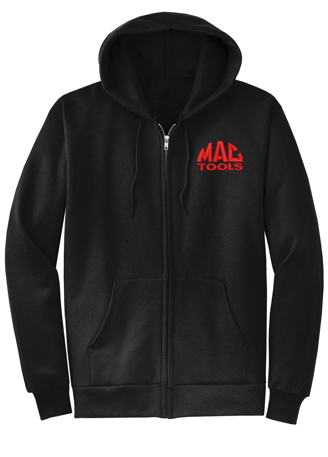MAC Tools Embroidered Zip Up Hoodie Sweatshirt Hooded Fleece