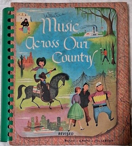 Music Across Our Country - Together We Sing Series - 1959 Hardcover Teacher's Ed - Bild 1 von 3