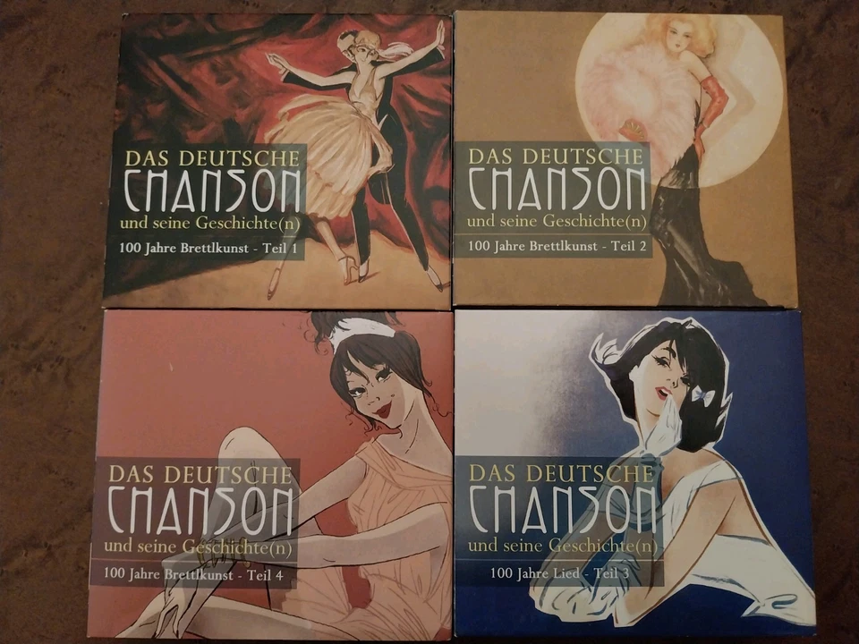 Das Deutsche Chanson und seine Geschichte,100 Jahre, 4Teile, 12 CD,neuwertig - Bild 3 von 4