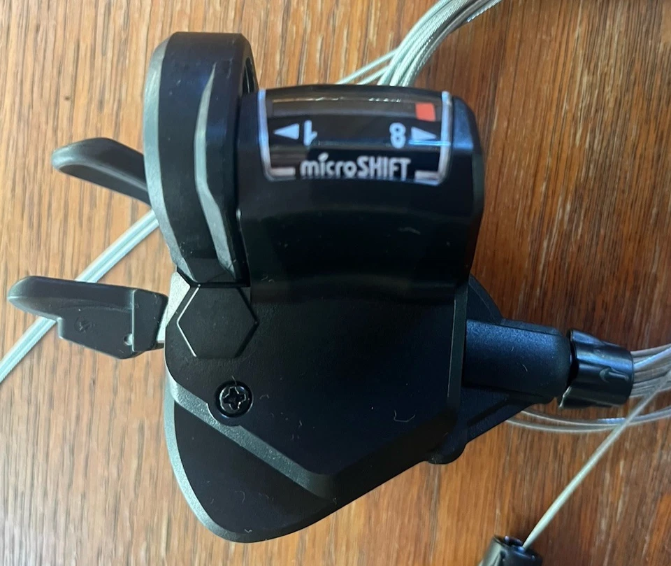 MicroSHIFT Mezzo TS39 3x8-speed Thumb Shifters - Image 3 of 4