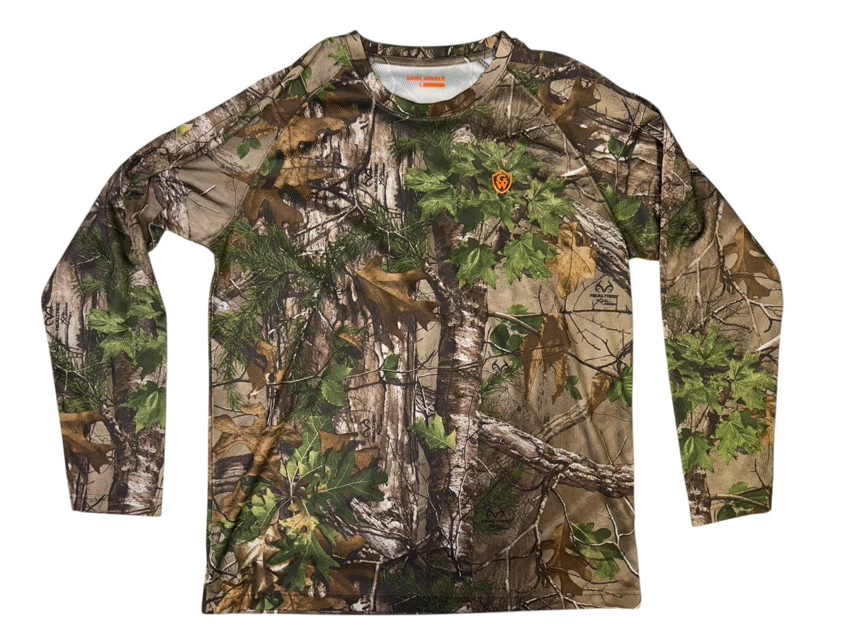 Chemise Realtree Xtra homme taille L camouflage manches