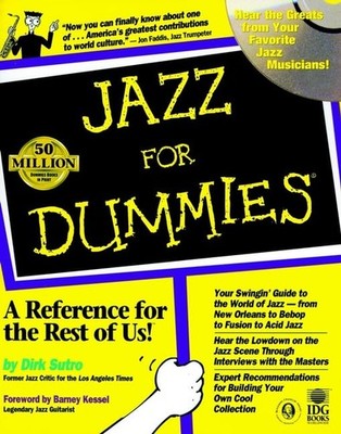 Jazz For Dummies - Paperback By Sutro, Dirk - VERY GOOD