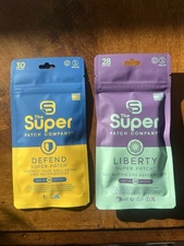 The Super Patch Company:The Liberty Patch & The Defend Patch Pack Of 28 Patches