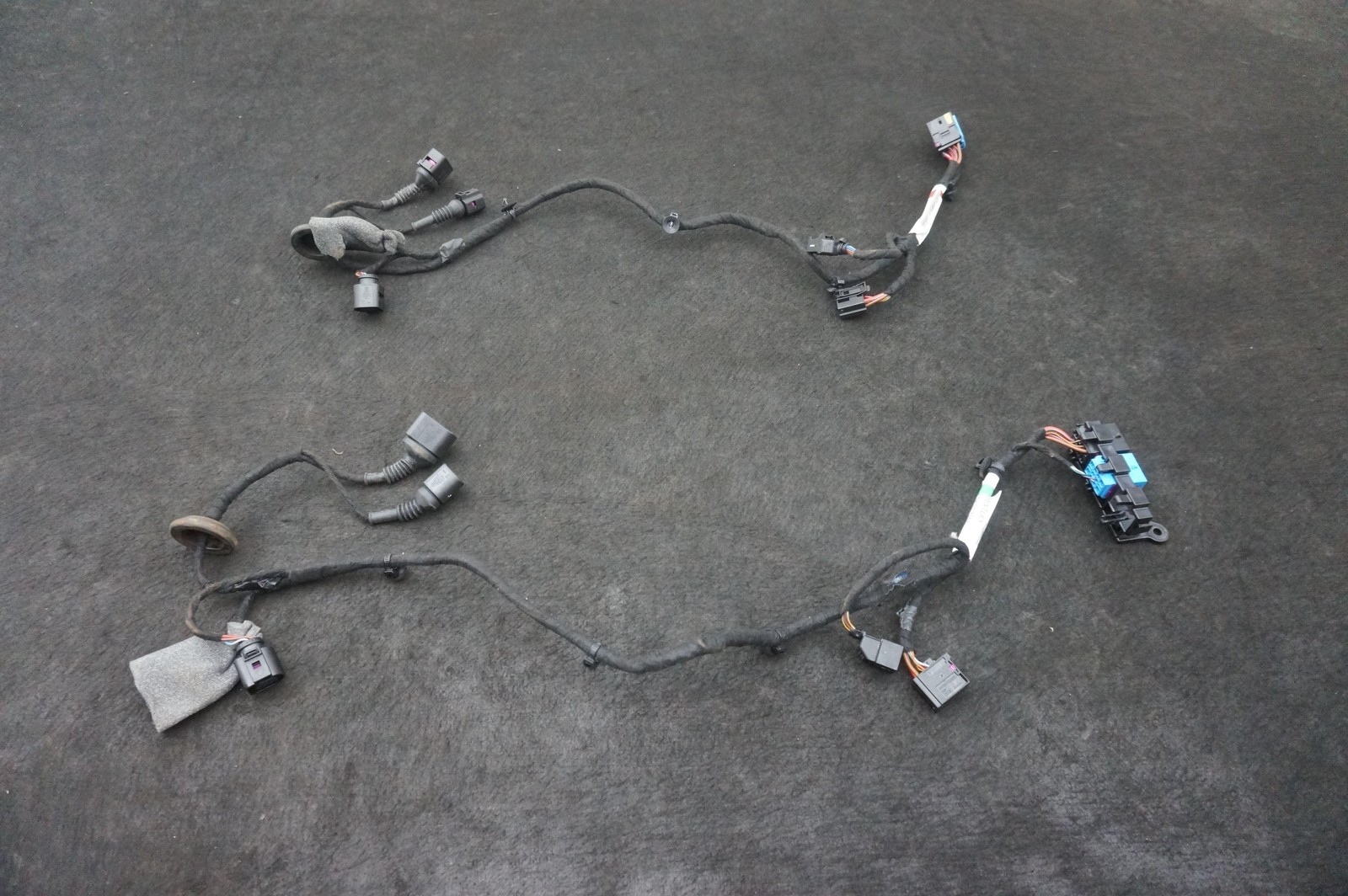 Set 2 Rear Door Wire Harness OEM 3W5971693 Bentley Continental Flying Spur 06-12