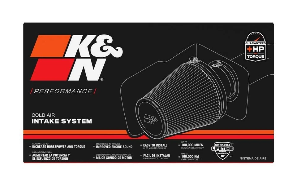 K&N 69-9508T Typhoon Sportluftfiltersystem für AUDI A4 Allroad (8KH, B8) - Bild 4 von 4