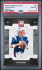 TOM BRADY 2009 Donruss Elite Retail #57 Graded A PSA 8